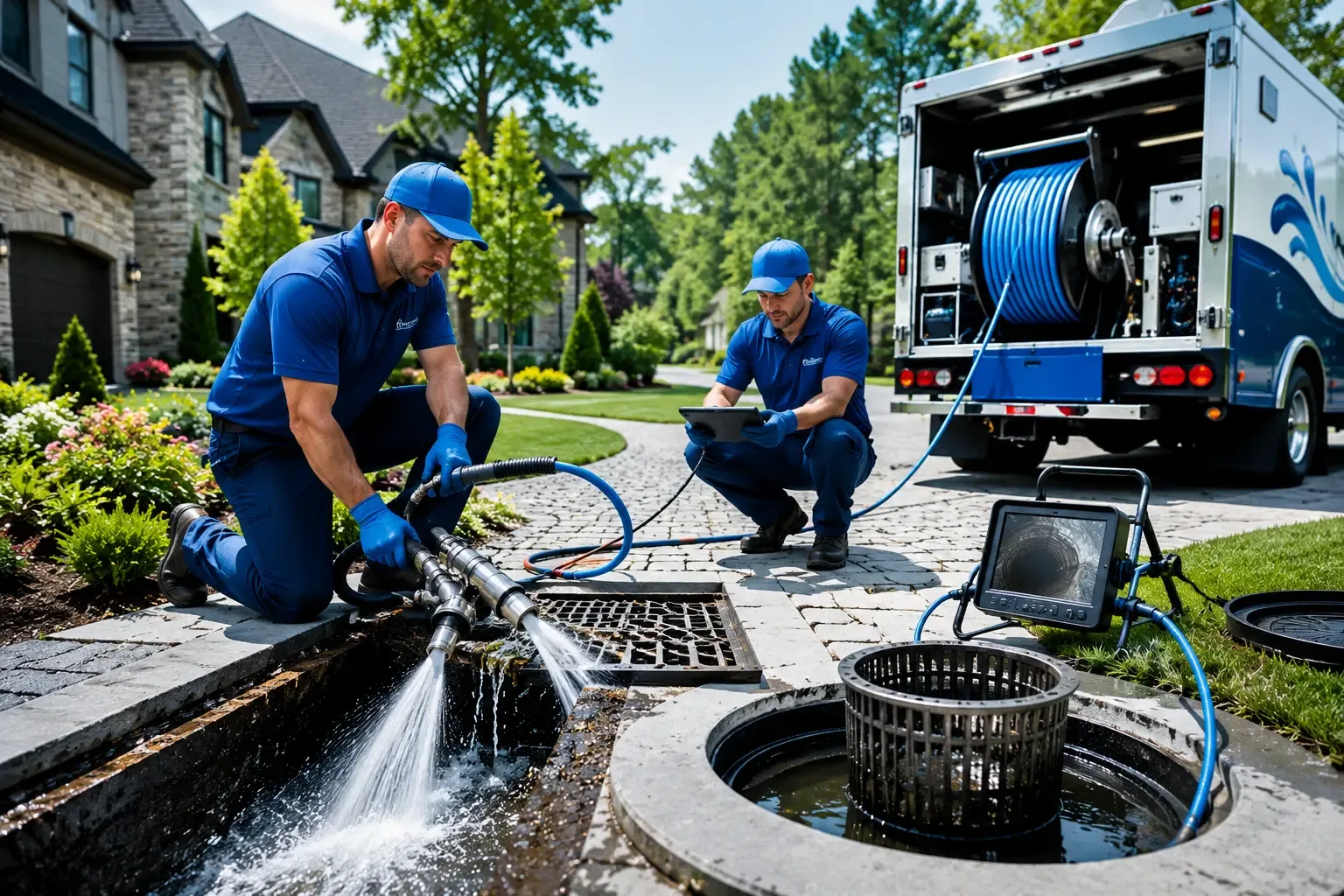 Local outdoor drain cleaning professionals in East Hartland, CT