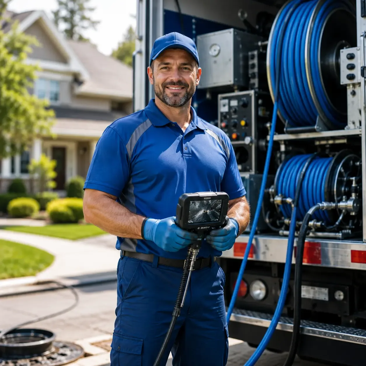 Local outdoor drain cleaning specialists in East Hartland, CT
